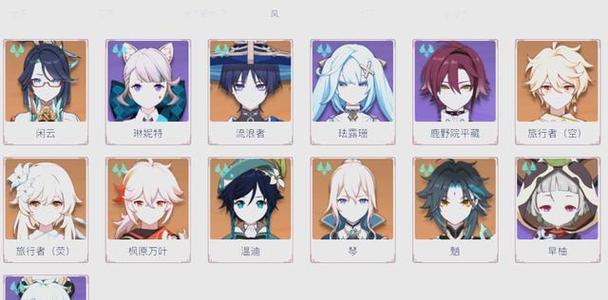 原神角色攻略（从角色属性到培养方法，助你在原神世界中脱颖而出！）